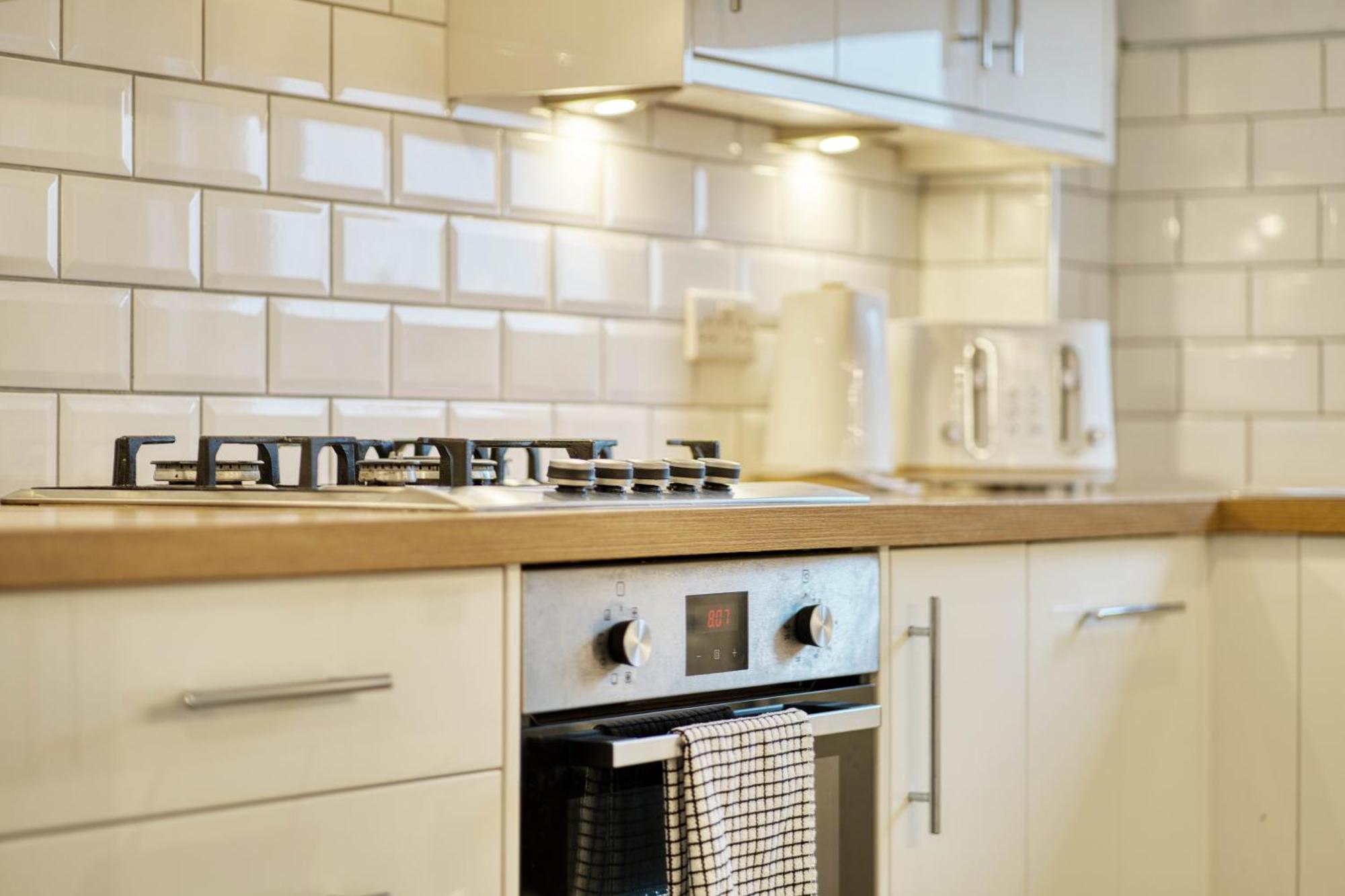 Apartmán Modern 2 Bed Flat With Free Parking Glasgow Exteriér fotografie