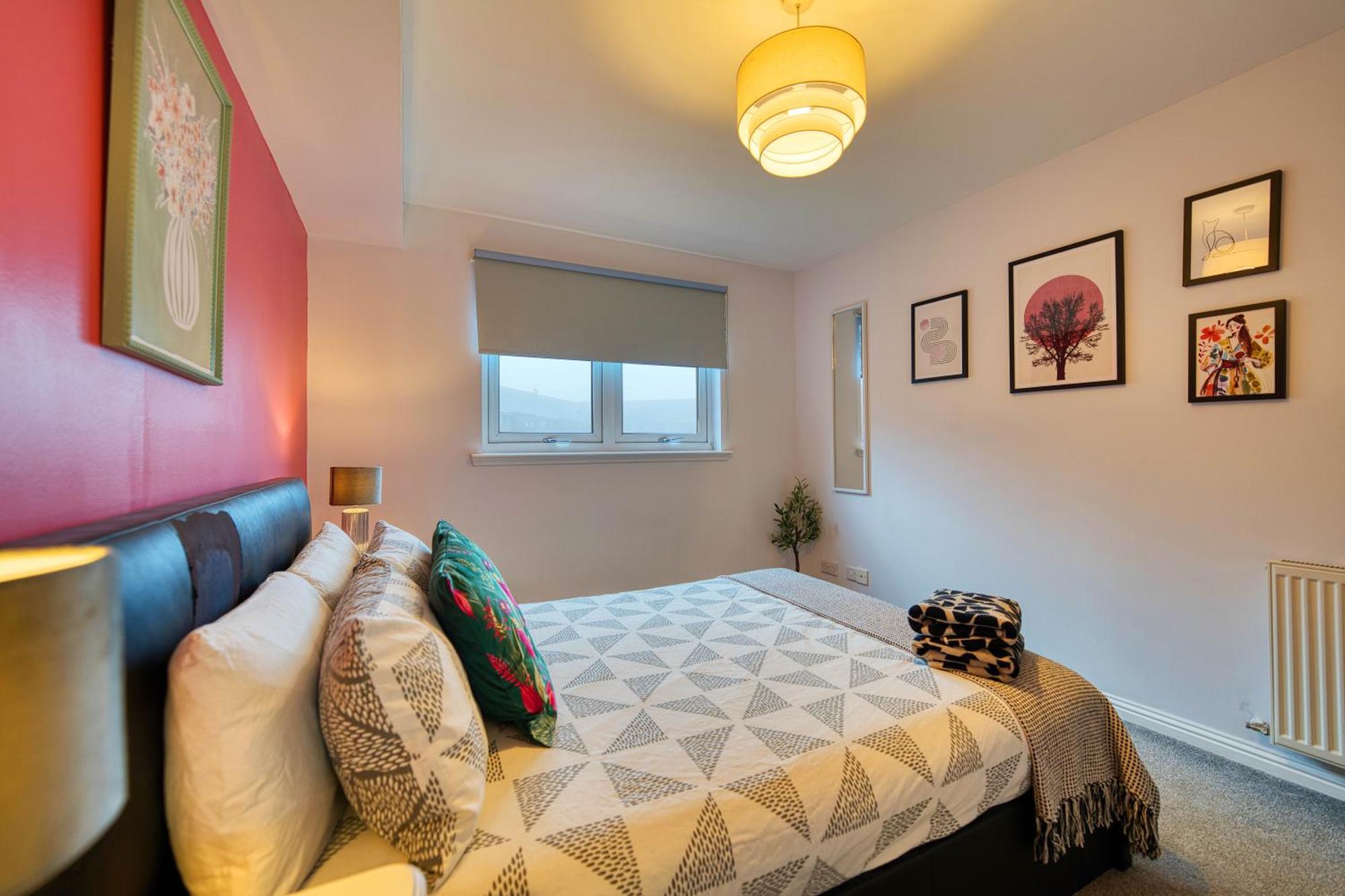 Apartmán Modern 2 Bed Flat With Free Parking Glasgow Exteriér fotografie
